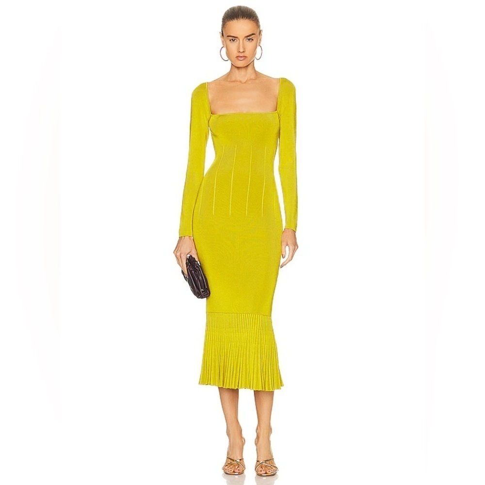 Galvan London Atalanta Long Sleeve Dress XS - Picture 3 of 12